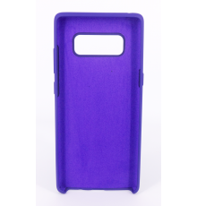 Coque Silicone Gomme Intérieur Façon Velours Samsung Galaxy Note 8 (N950F) - Violet Ultra