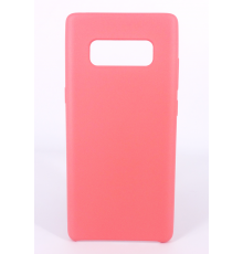 Coque Silicone Gomme Intérieur Façon Velours Samsung Galaxy Note 8 (N950F) - Rose Saumon