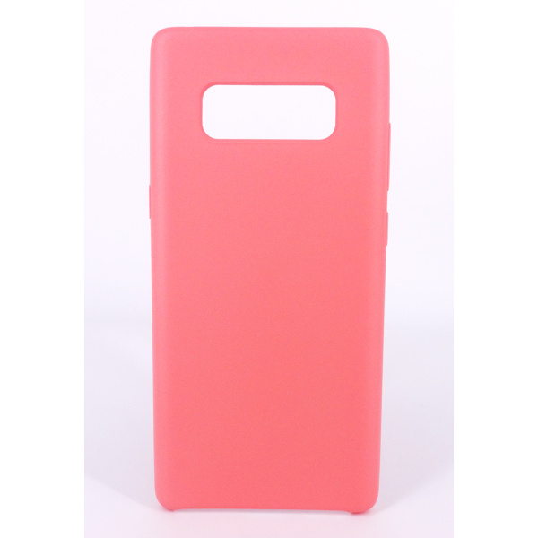 Coque Silicone Gomme Intérieur Façon Velours Samsung Galaxy Note 8 (N950F) - Rose Saumon