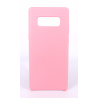 Coque Silicone Gomme Intérieur Façon Velours Samsung Galaxy Note 8 (N950F) - Rose Clair