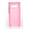 Coque Silicone Gomme Intérieur Façon Velours Samsung Galaxy Note 8 (N950F) - Rose Clair