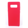 Coque Silicone Gomme Intérieur Façon Velours Samsung Galaxy Note 8 (N950F) - Framboise