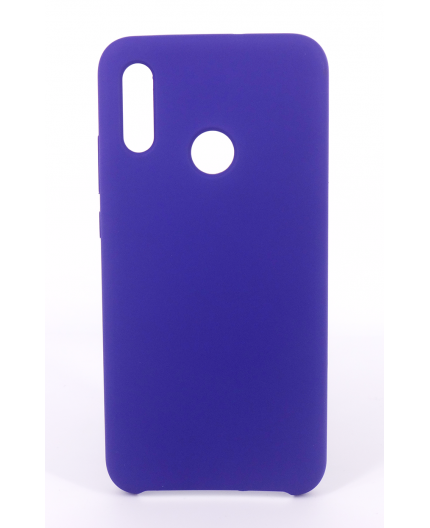 Coque Silicone Gomme Intérieur Façon Velours Huawei P Smart (2019) - Violet Ultra