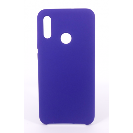 Coque Silicone Gomme Intérieur Façon Velours Huawei P Smart (2019) - Violet Ultra