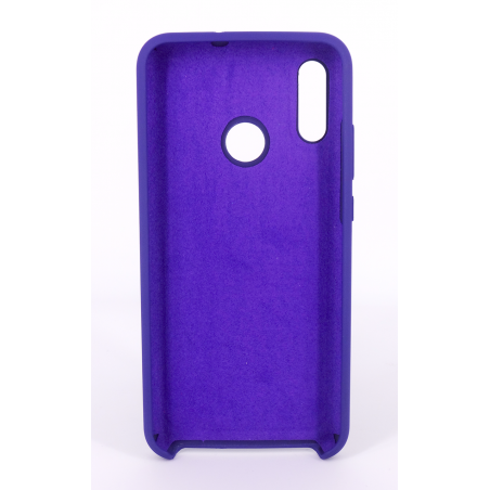 Coque Silicone Gomme Intérieur Façon Velours Huawei P Smart (2019) - Violet Ultra