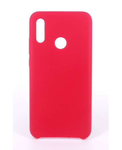 Coque Silicone Gomme Intérieur Façon Velours Huawei P Smart (2019) - Framboise