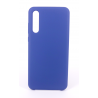 Coque Silicone Gomme Intérieur Façon Velours Huawei P20 Pro - Bleu Nuit