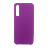 Coque Silicone Gomme Intérieur Façon Velours Huawei P20 Pro - Mauve