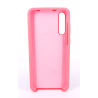 Coque Silicone Gomme Intérieur Façon Velours Huawei P20 Pro - Rose Saumon