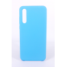 Coque Silicone Gomme Intérieur Façon Velours Huawei P20 Pro - Bleu Ciel
