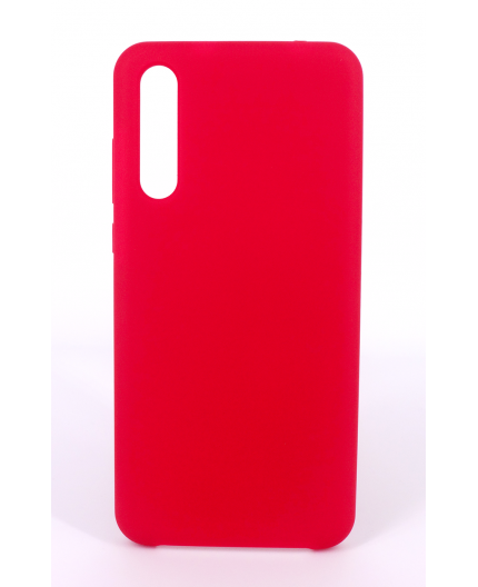 Coque Silicone Gomme Intérieur Façon Velours Huawei P20 Pro - Framboise
