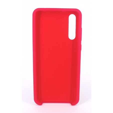 Coque Silicone Gomme Intérieur Façon Velours Huawei P20 Pro - Framboise