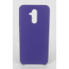 Coque Silicone Gomme Intérieur Façon Velours Huawei Mate 20 Lite - Violet Ultra