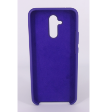 Coque Silicone Gomme Intérieur Façon Velours Huawei Mate 20 Lite - Violet Ultra