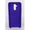 Coque Silicone Gomme Intérieur Façon Velours Huawei Mate 20 Lite - Violet Ultra