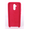 Coque Silicone Gomme Intérieur Façon Velours Huawei Mate 20 Lite - Framboise