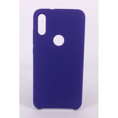 Coque Silicone Gomme Intérieur Façon Velours Xiaomi MI Play - Violet Ultra
