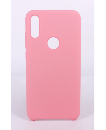 Coque Silicone Gomme Intérieur Façon Velours Xiaomi MI Play - Rose Clair