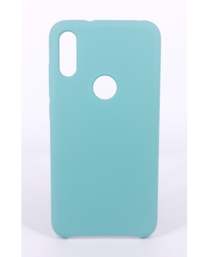 Coque Silicone Gomme Intérieur Façon Velours Xiaomi MI Play - Bleu Méditerranée