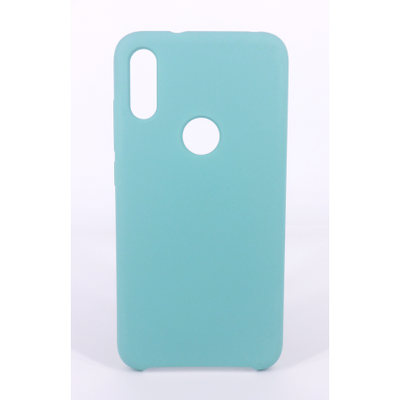 Coque Silicone Gomme Intérieur Façon Velours Xiaomi MI Play - Bleu Méditerranée