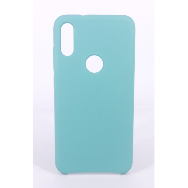 Coque Silicone Gomme Intérieur Façon Velours Xiaomi MI Play - Bleu Méditerranée