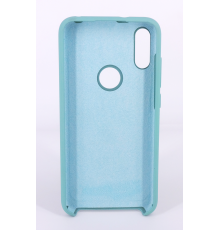 Coque Silicone Gomme Intérieur Façon Velours Xiaomi MI Play - Bleu Méditerranée