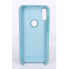 Coque Silicone Gomme Intérieur Façon Velours Xiaomi MI Play - Bleu Méditerranée