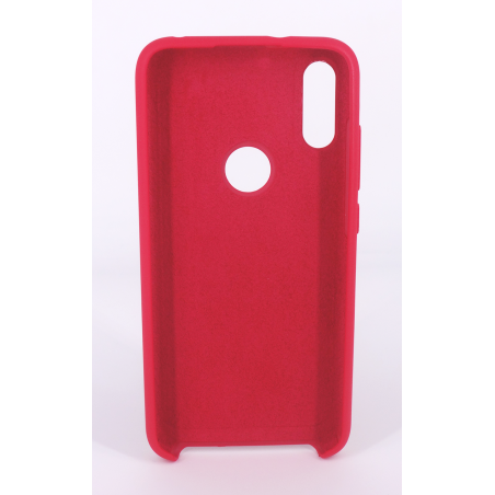 Coque Silicone Gomme Intérieur Façon Velours Xiaomi MI Play - Framboise