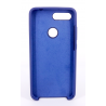Coque Silicone Gomme Intérieur Façon Velours Xiaomi MI 8 Lite - Bleu Nuit