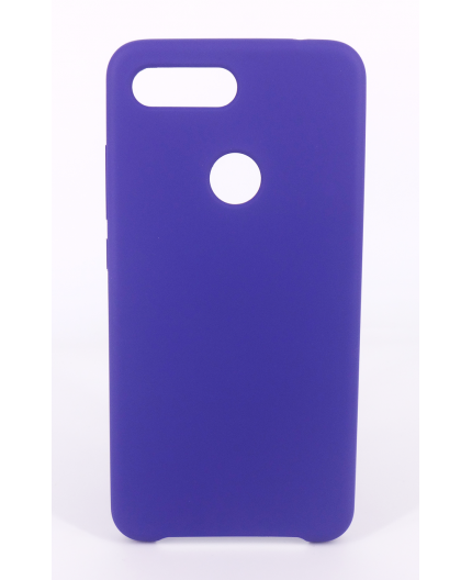 Coque Silicone Gomme Intérieur Façon Velours Xiaomi MI 8 Lite - Violet Ultra