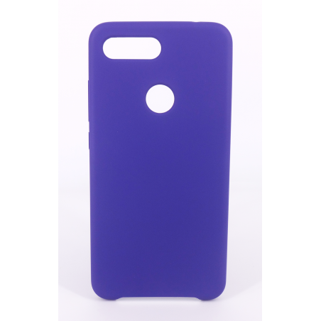Coque Silicone Gomme Intérieur Façon Velours Xiaomi MI 8 Lite - Violet Ultra