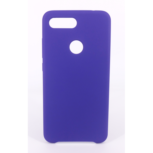 Coque Silicone Gomme Intérieur Façon Velours Xiaomi MI 8 Lite - Violet Ultra