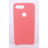 Coque Silicone Gomme Intérieur Façon Velours Xiaomi MI 8 Lite - Rose Saumon