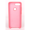 Coque Silicone Gomme Intérieur Façon Velours Xiaomi MI 8 Lite - Rose Saumon