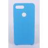 Coque Silicone Gomme Intérieur Façon Velours Xiaomi MI 8 Lite - Bleu Ciel