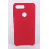 Coque Silicone Gomme Intérieur Façon Velours Xiaomi MI 8 Lite - Framboise