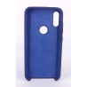 Coque Silicone Gomme Intérieur Façon Velours Xiaomi Redmi Note 7 - Bleu Nuit