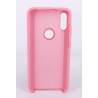 Coque Silicone Gomme Intérieur Façon Velours Xiaomi Redmi Note 7 - Rose Clair