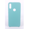 Coque Silicone Gomme Intérieur Façon Velours Xiaomi Redmi Note 7 - Bleu Méditerranée