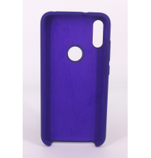 Coque Silicone Gomme Intérieur Façon Velours Xiaomi Redmi Note 6 Pro - Violet Ultra