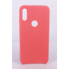 Coque Silicone Gomme Intérieur Façon Velours Xiaomi Redmi Note 6 Pro - Rose Saumon
