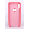 Coque Silicone Gomme Intérieur Façon Velours Xiaomi Redmi Note 6 Pro - Rose Saumon