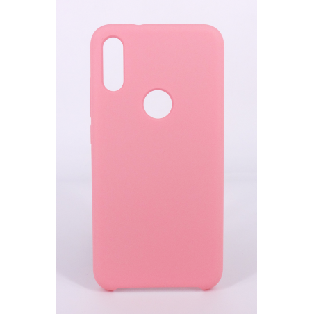Coque Silicone Gomme Intérieur Façon Velours Xiaomi Redmi Note 6 Pro - Rose Clair