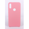 Coque Silicone Gomme Intérieur Façon Velours Xiaomi Redmi Note 6 Pro - Rose Clair