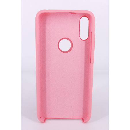 Coque Silicone Gomme Intérieur Façon Velours Xiaomi Redmi Note 6 Pro - Rose Clair
