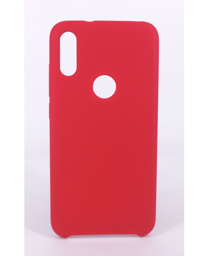 Coque Silicone Gomme Intérieur Façon Velours Xiaomi Redmi Note 6 Pro - Framboise