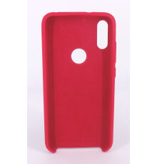 Coque Silicone Gomme Intérieur Façon Velours Xiaomi Redmi Note 6 Pro - Framboise