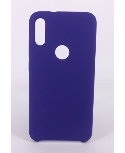 Coque Silicone Gomme Intérieur Façon Velours Xiaomi Redmi Note 5/Note 5 Pro - Violet Ultra