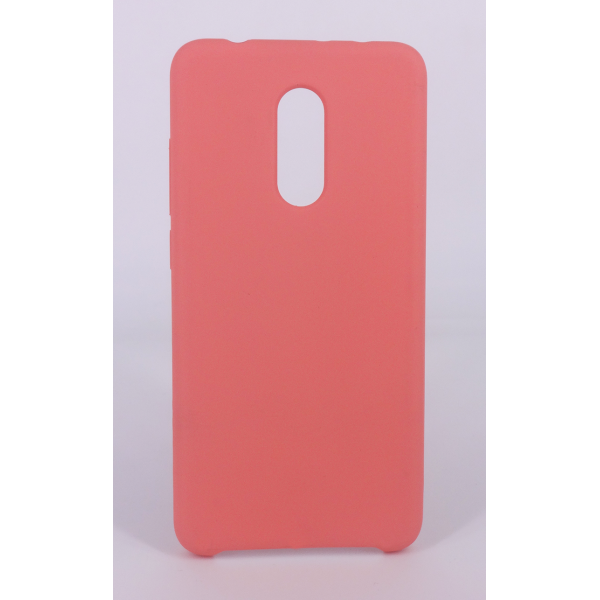 Coque Silicone Gomme Intérieur Façon Velours Xiaomi Redmi Note 4/Redmi Note 4X - Rose Saumon