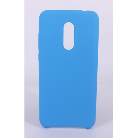 Coque Silicone Gomme Intérieur Façon Velours Xiaomi Redmi Note 4/Redmi Note 4X - Bleu Ciel